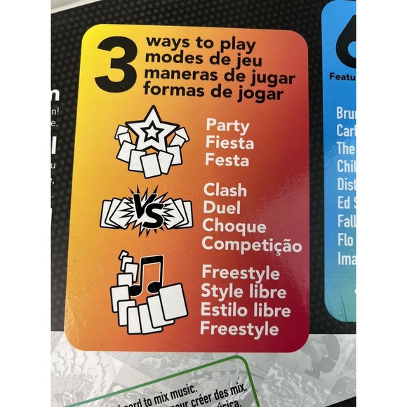 Hasbro Drop Mix Music Mixing Gaming System 60 Original Cards Dropmix Original - Picture 11 of 12